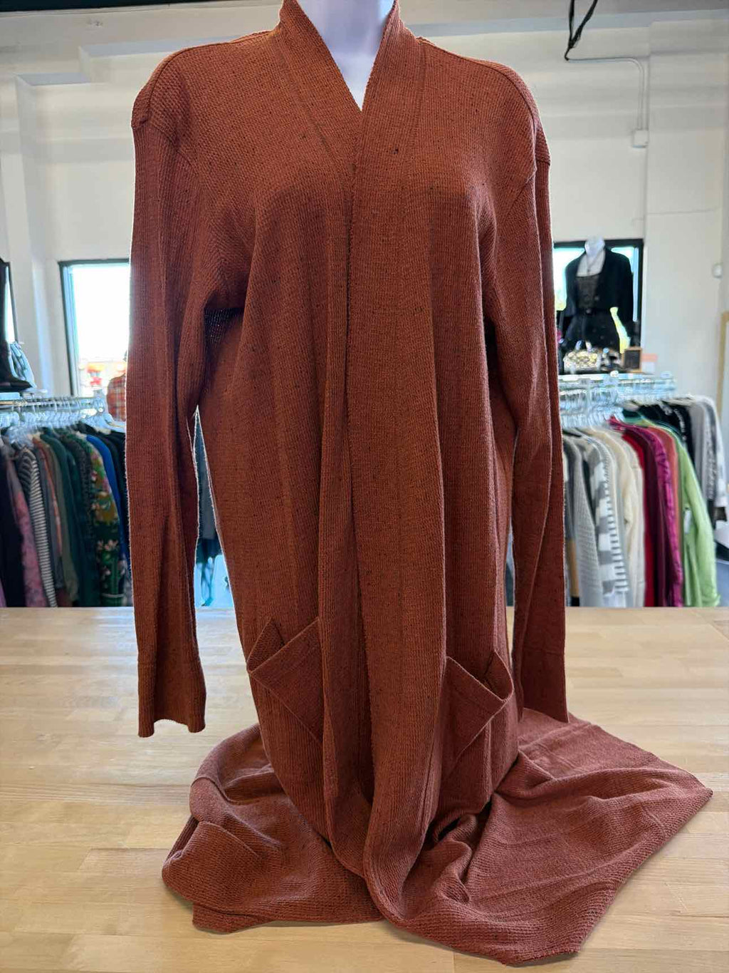 Susina Size S Orange Duster