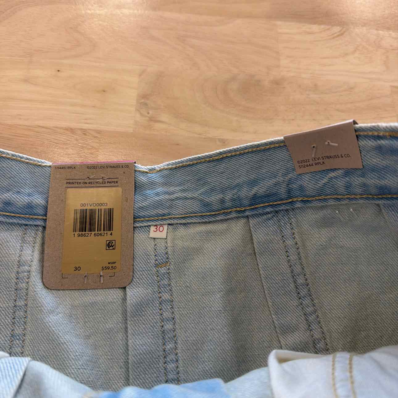 Levi's Size 30 Blue New Skirt