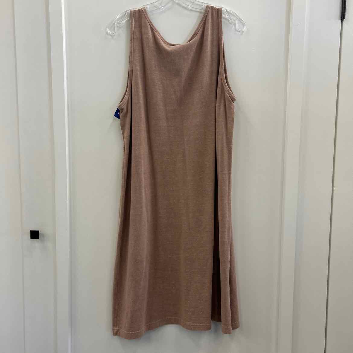 Earth Creations Size XL Tan Dress