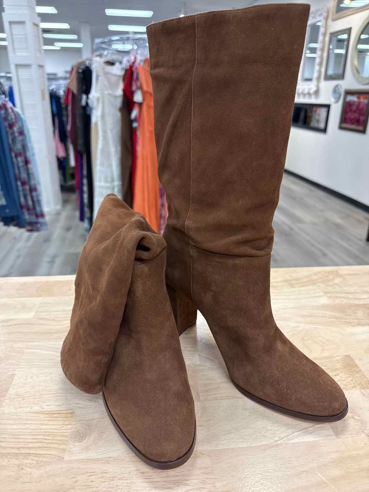 Ralph Lauren Size 9.5 Brown New Boots
