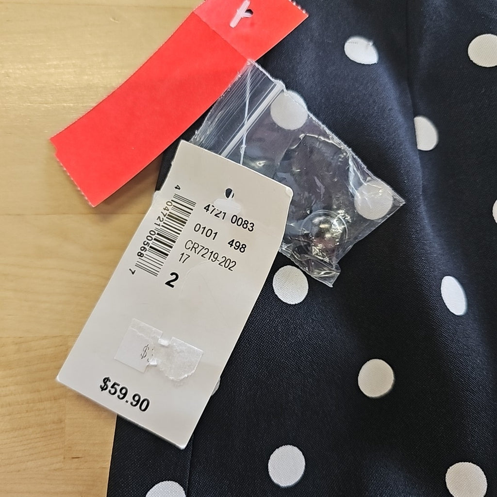 Cleo Size 2 Black New Skirt