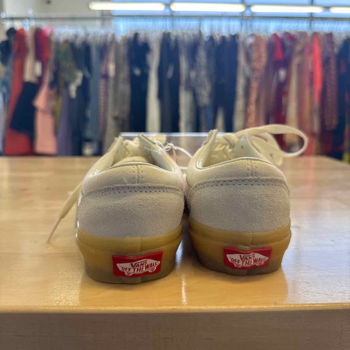 Vans Shoe Size 5 White Sneakers
