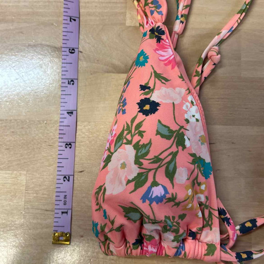 O'Neil Size XL Kelly Floral Menorca Bikini Top