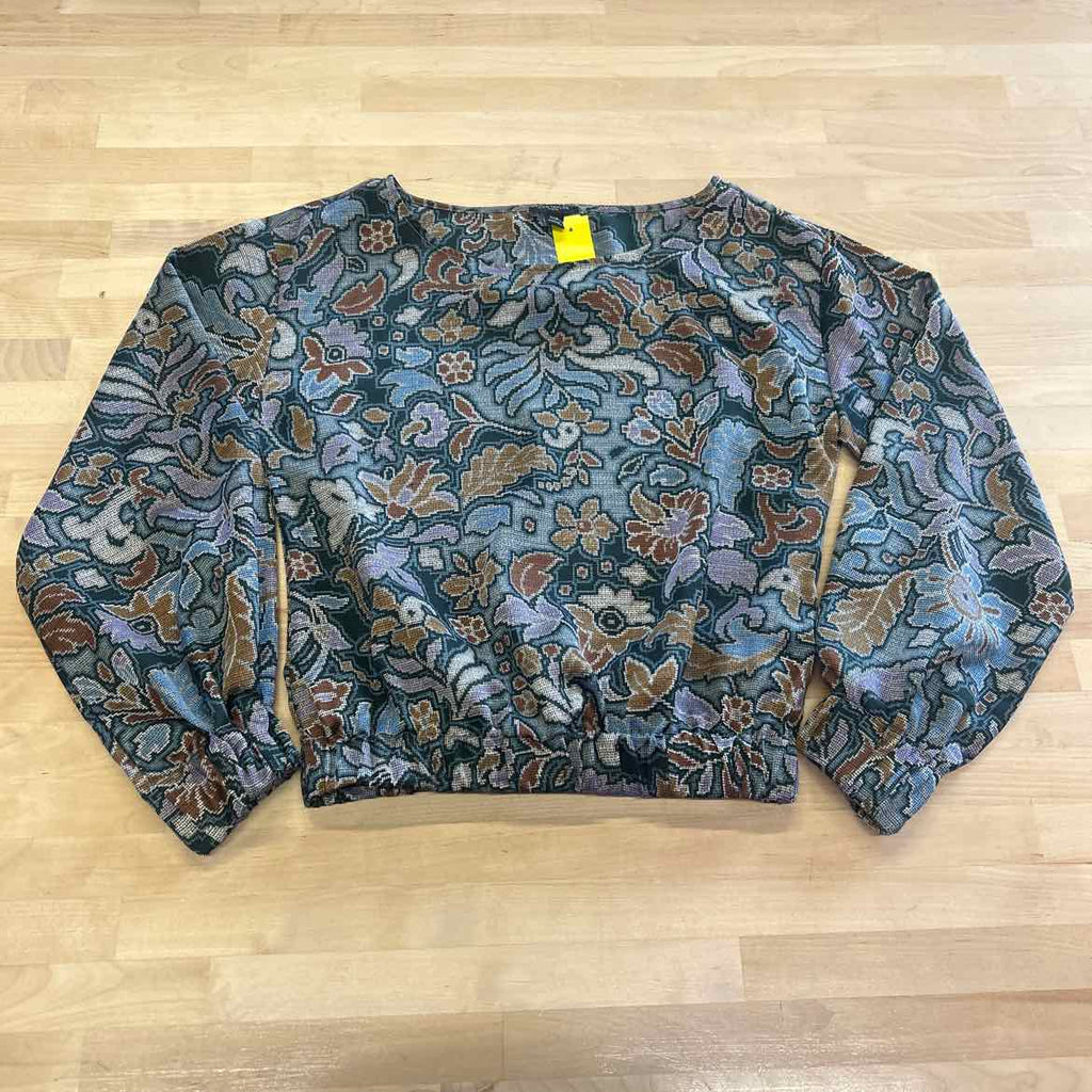 Ann Taylor Size XXS Blue Blouse