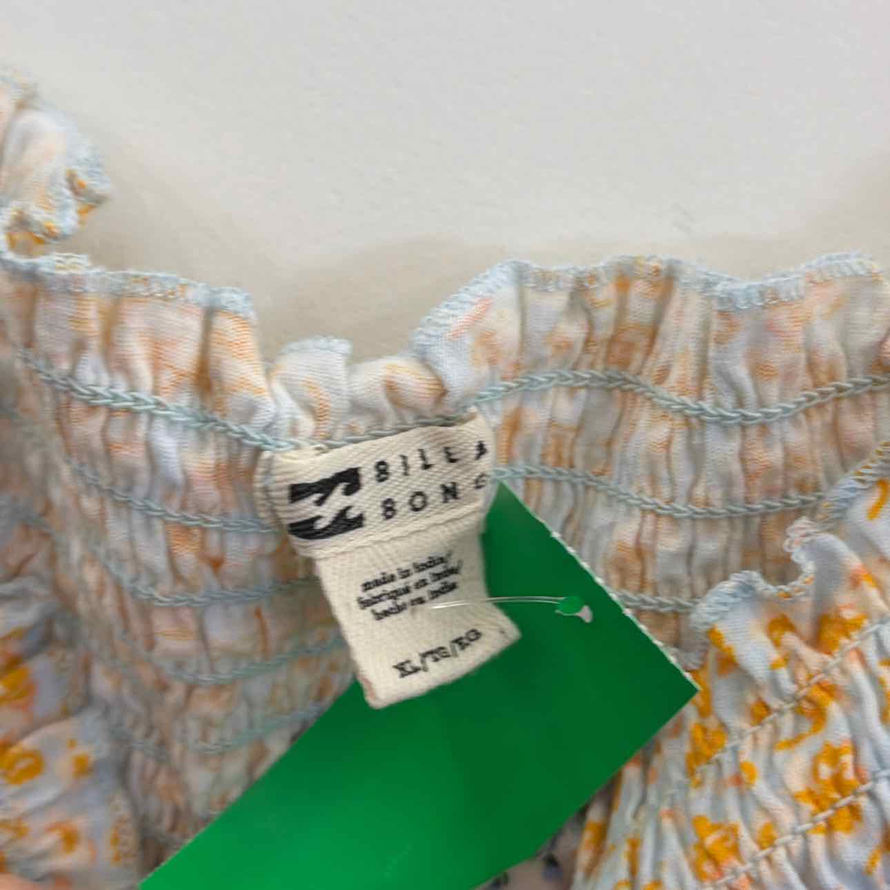 billabong Size XL orange/blue Preloved Dress