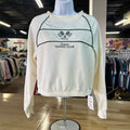 hippie rose Size XS White Green Preloved Sweater