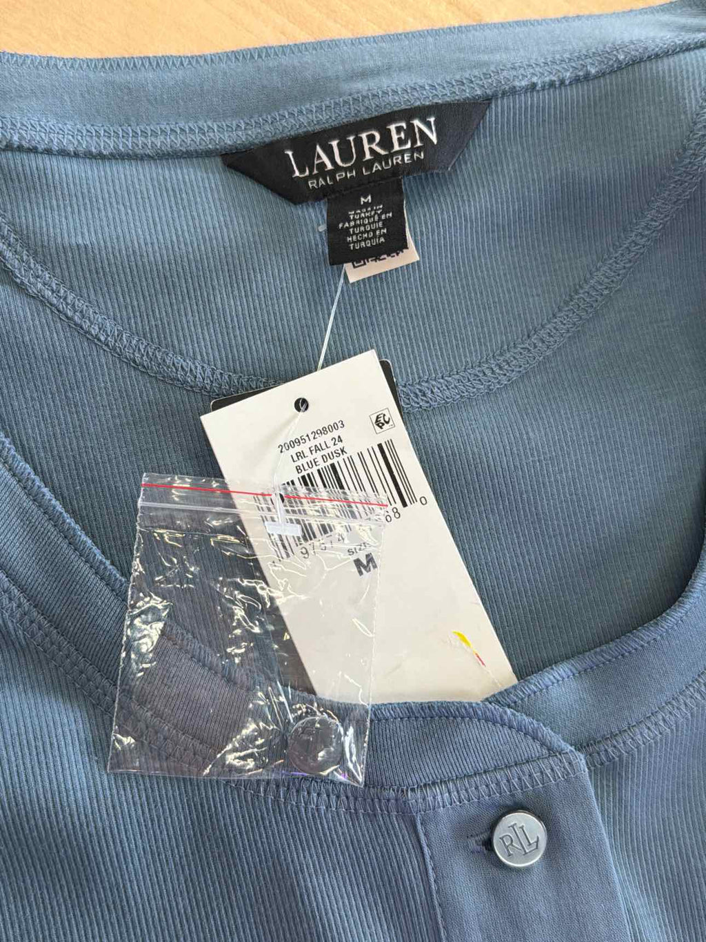 Ralph Lauren Size M Blue Longsleeve