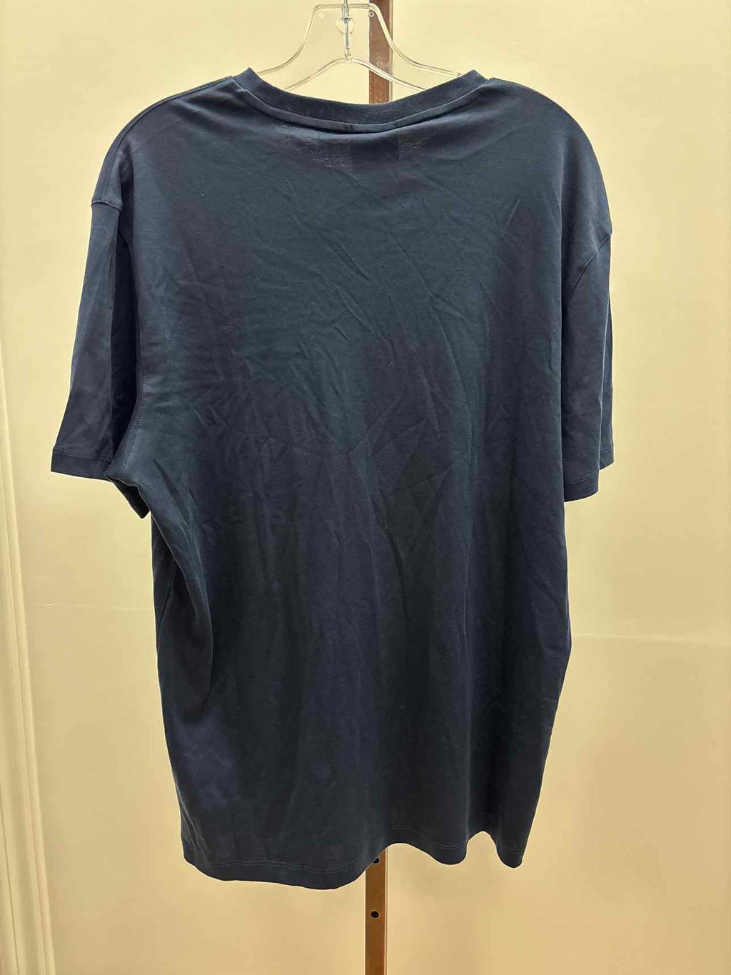 Calvin Klein Men's Supima Cotton Crewneck T-Shirt - Navy - L
