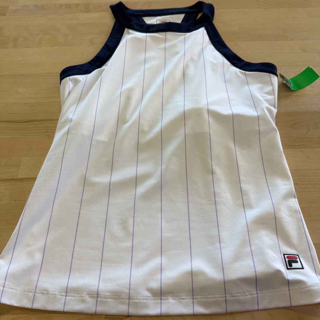 Fila Size M White Preloved Athletic Tank
