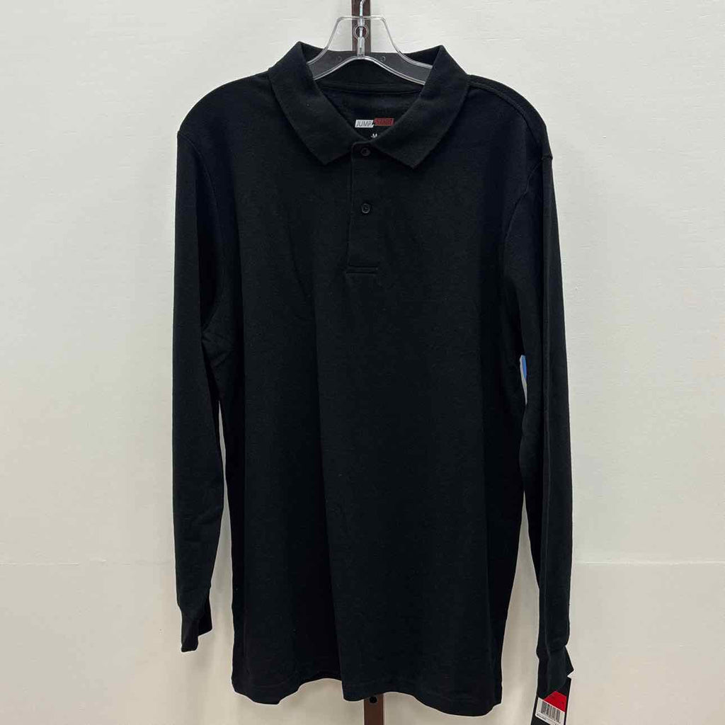 Jump Start Size M Black New MENS Long Sleeve Shirt