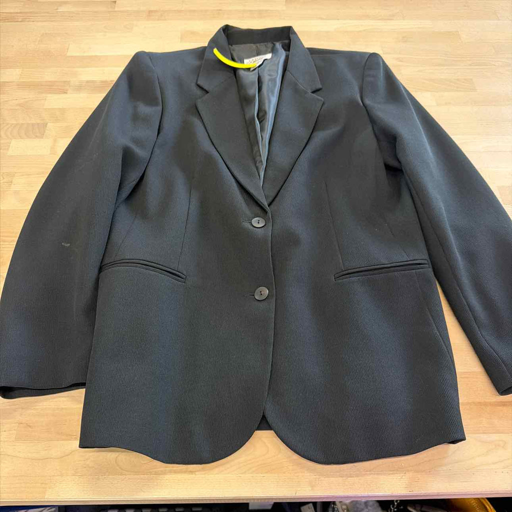 Kim Rogers Size 12 Black 2 pc Dress Set