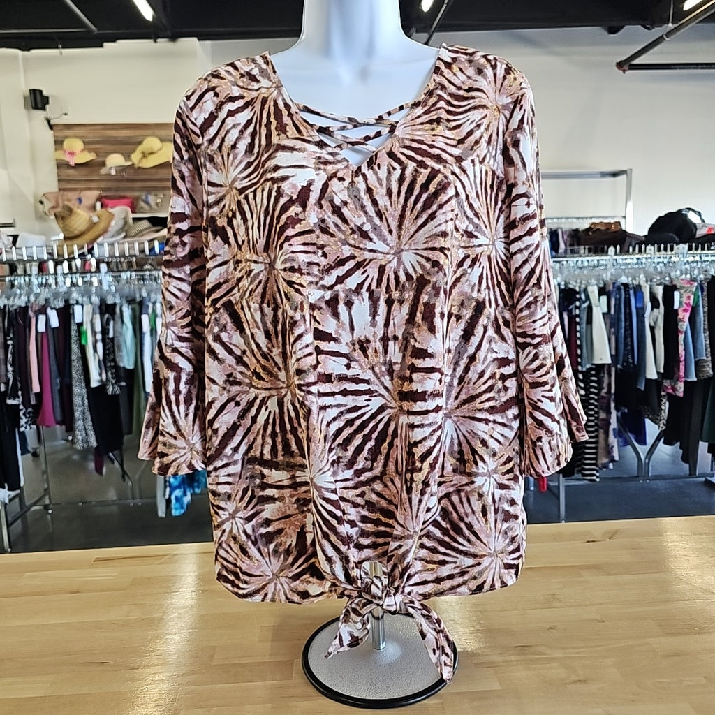 In studio Size M Brown Blouse