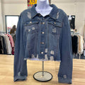 Cavalini Size XL Blue Denim Jean Jacket