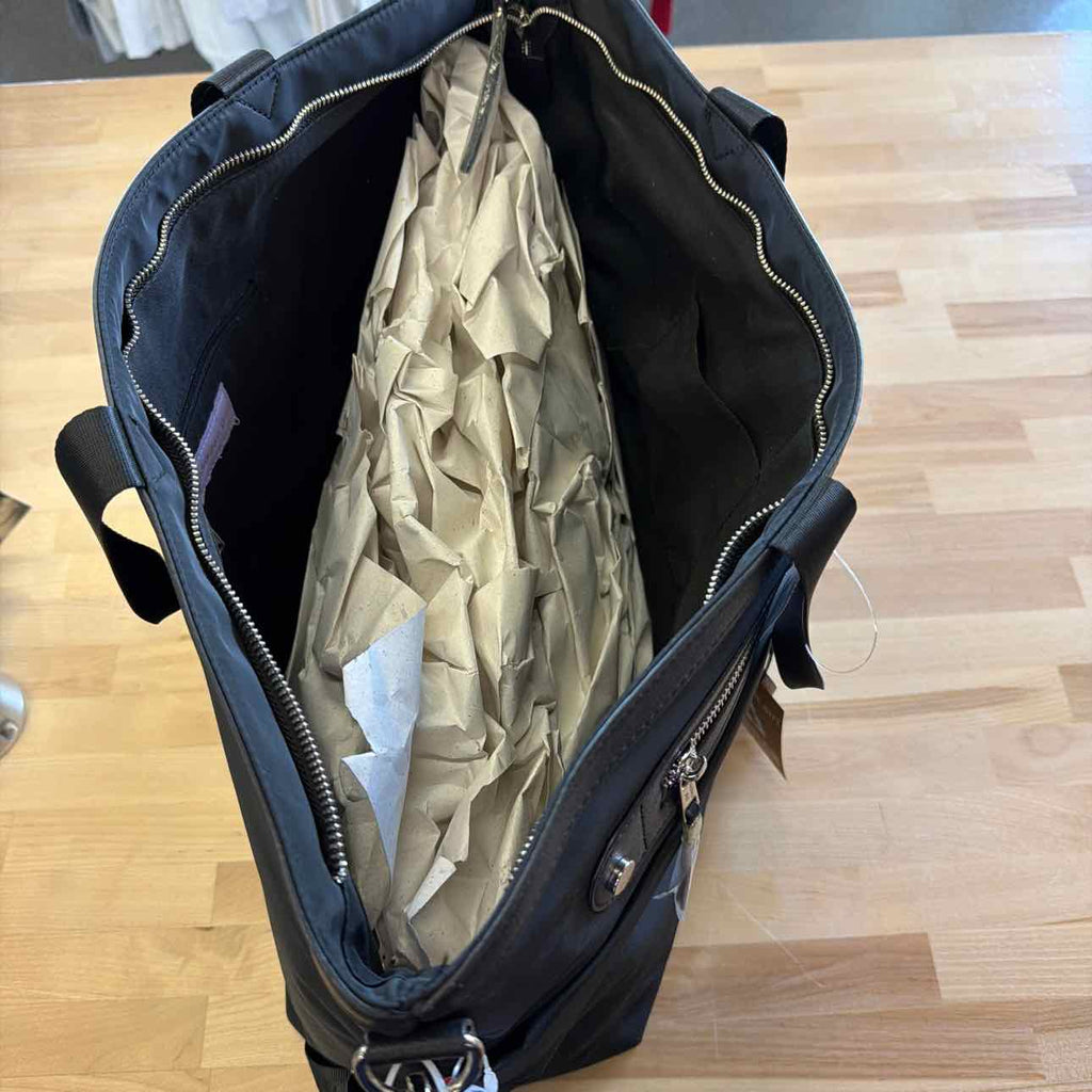 Madden Girl Polyester with Pouch Small Weekender Duffle Bag - Black