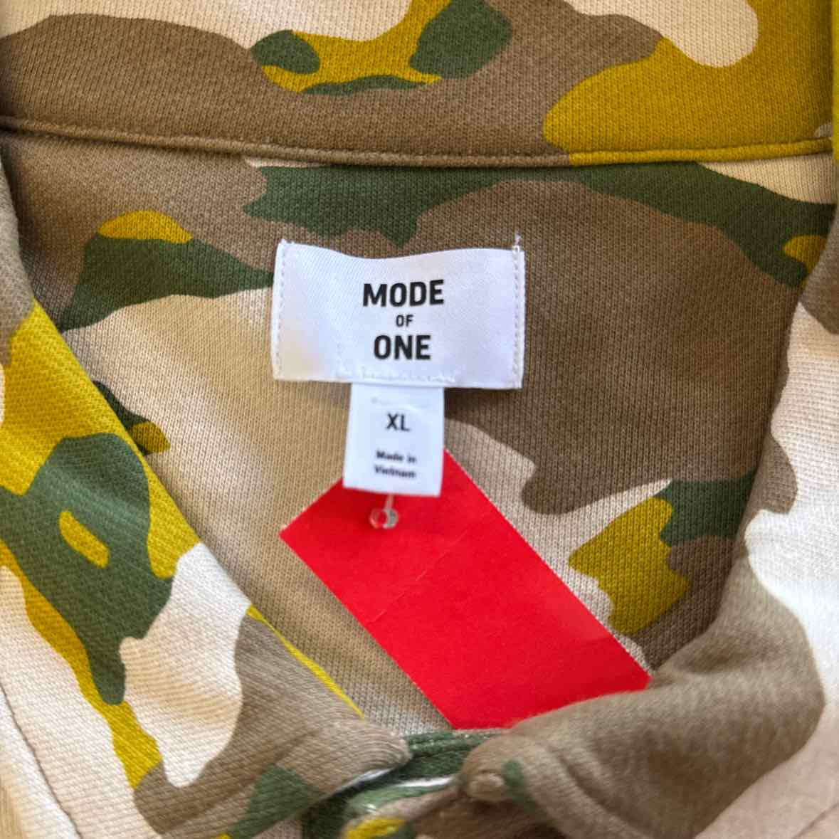 Mode of One Men's Relaxed-Fit French Terry Polo