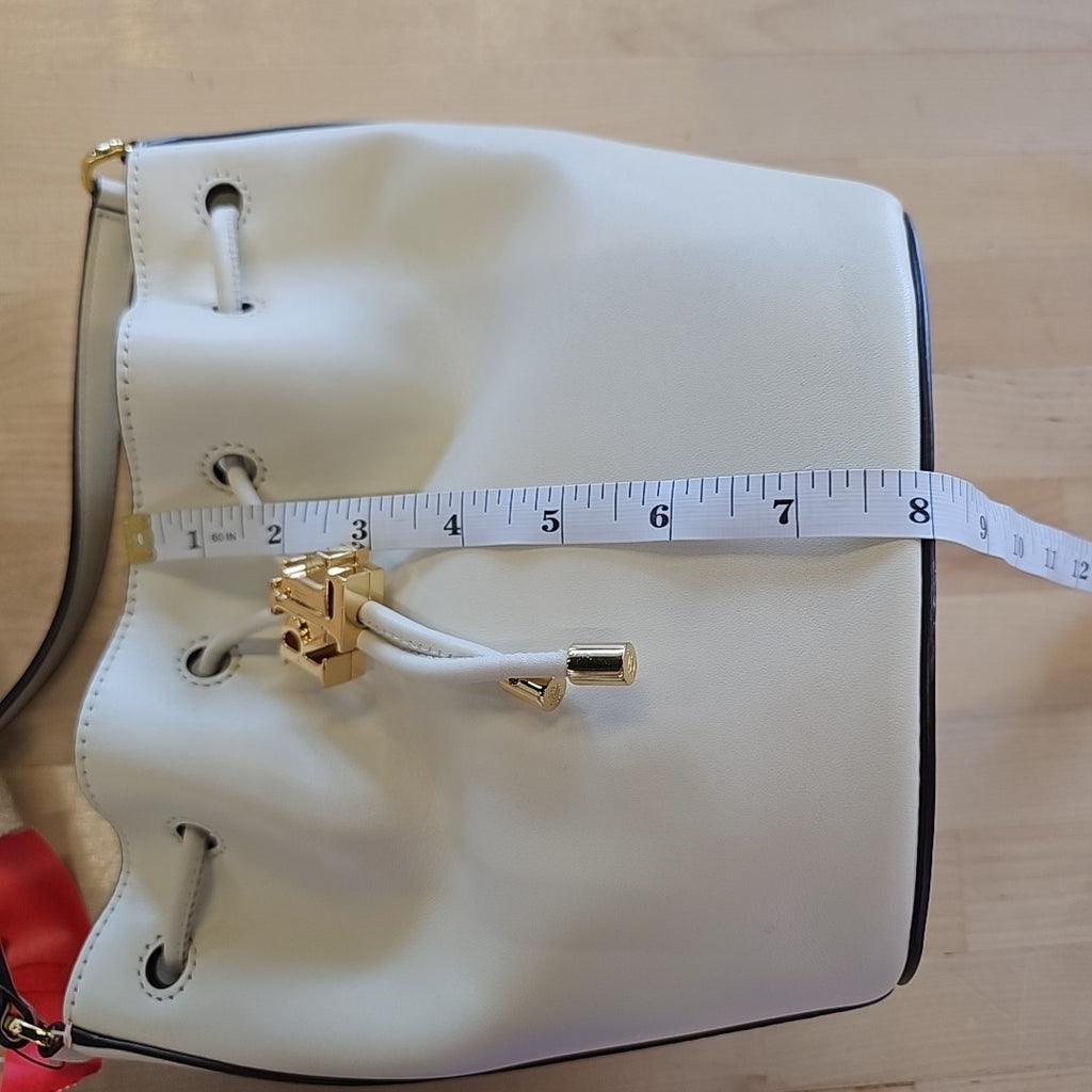 Lauren Ralph Lauren Leather Medium Andie Drawstring Bag