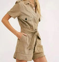 Free People Size XS Brown Preloved Romper
