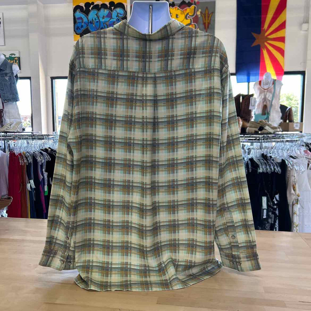 Nat Nast Size XXL Multi color Preloved MENS Button Down Shirt
