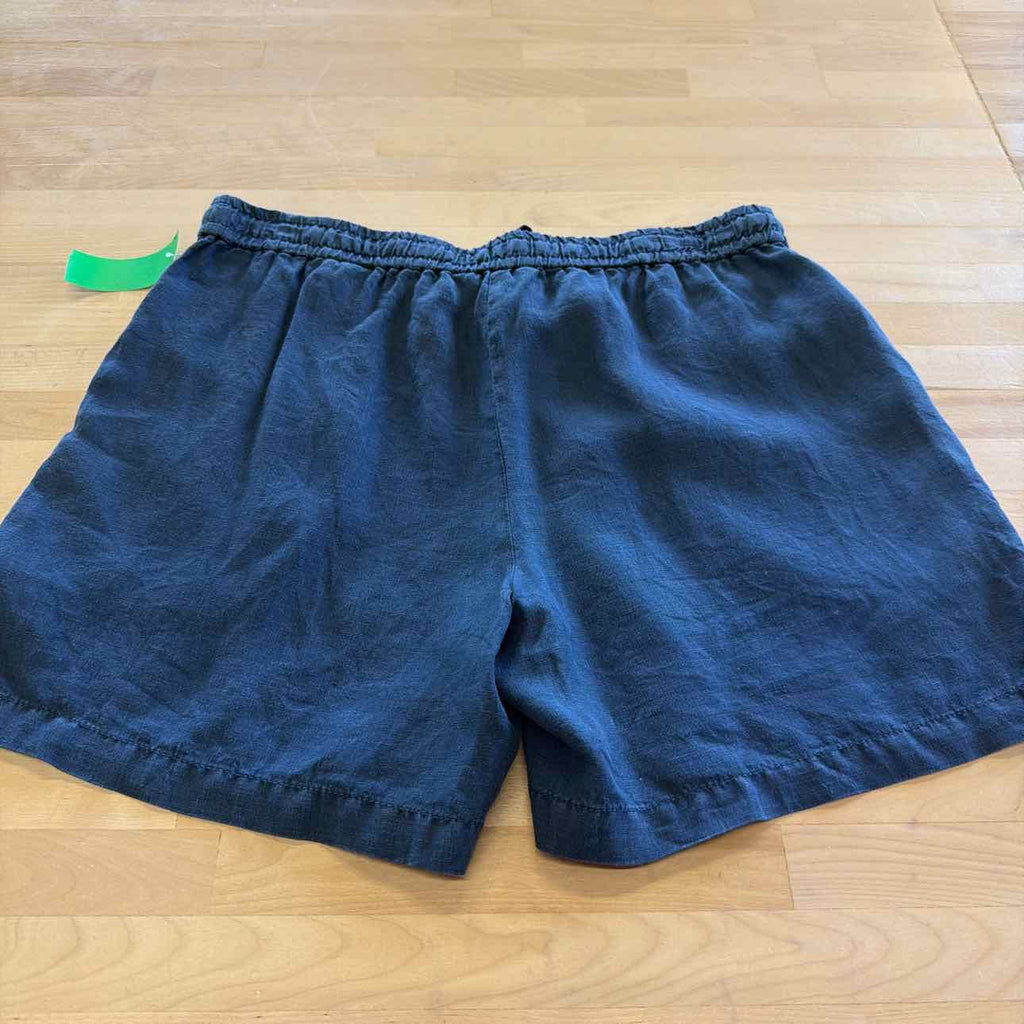Tommy Bahama Women Size S Navy Linen Preloved Shorts