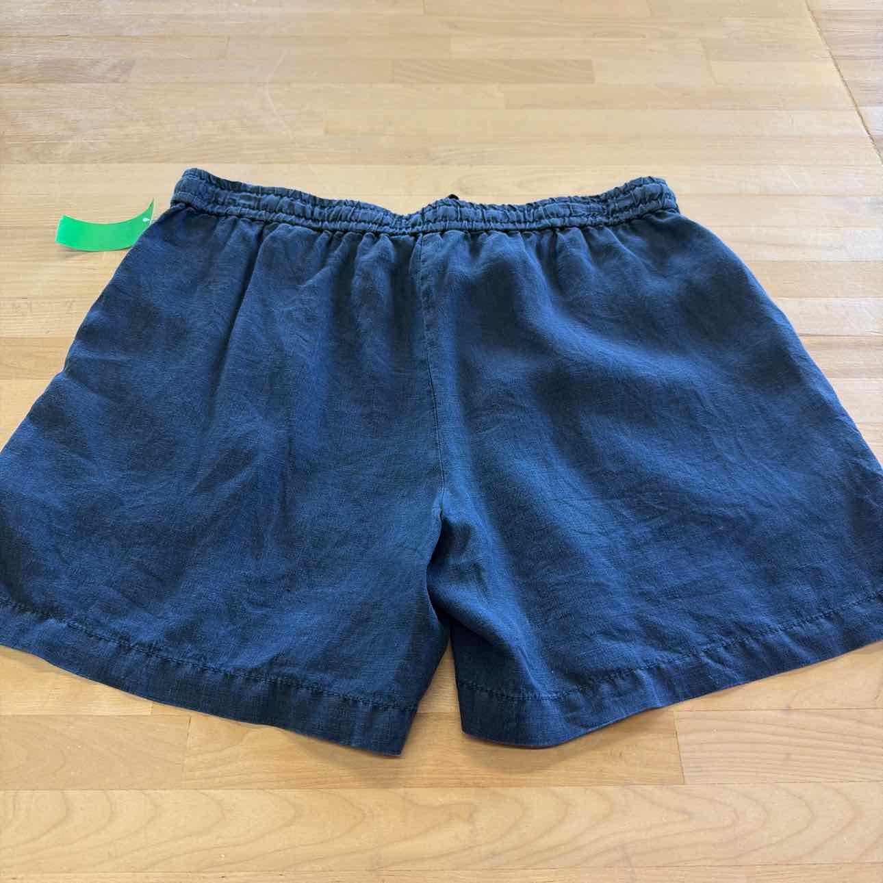 Tommy Bahama Women Size S Navy Linen Preloved Shorts