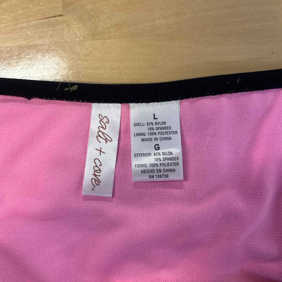 Salt + Cove Size L Floral-Print V-Front Hipster Bottoms
