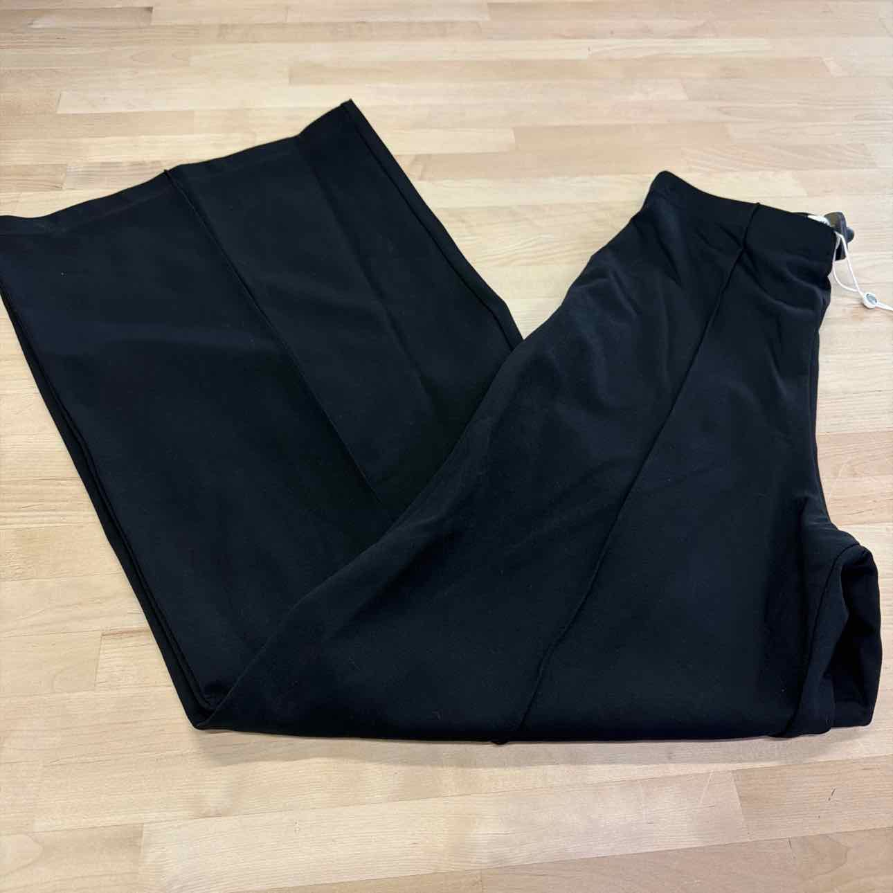 Max Studio Womens High Waist Wide Leg Ponte Pant S