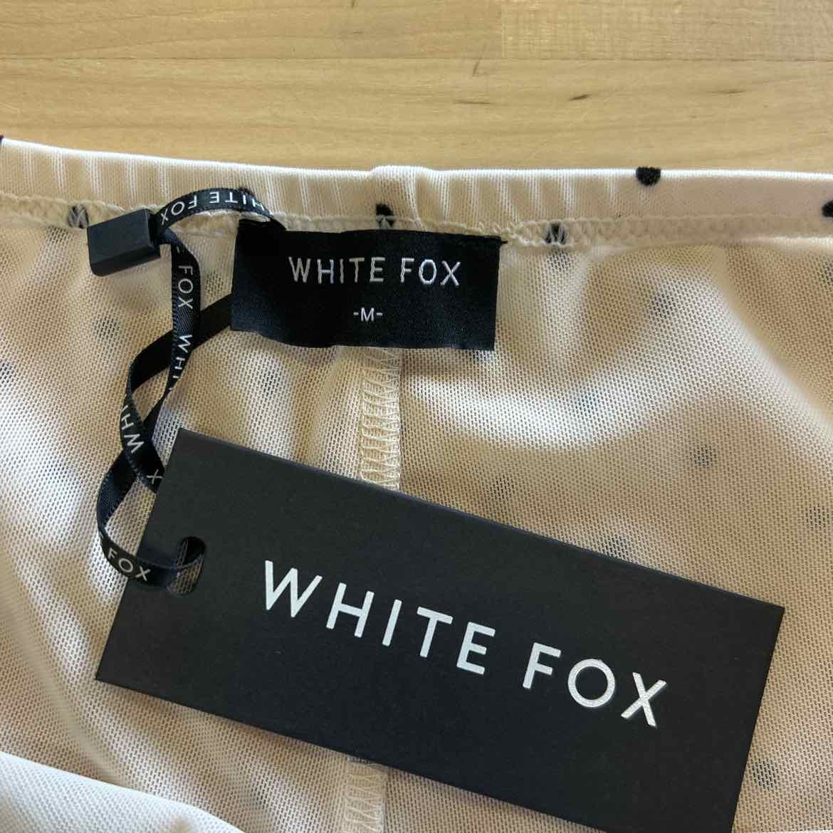 White Fox Women Size M White New Shorts
