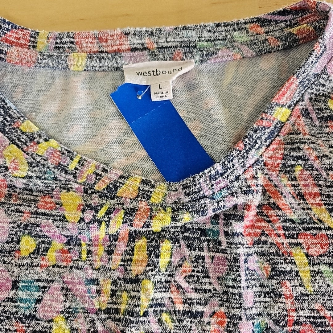 Westbound Size L Multi-Color Shirt