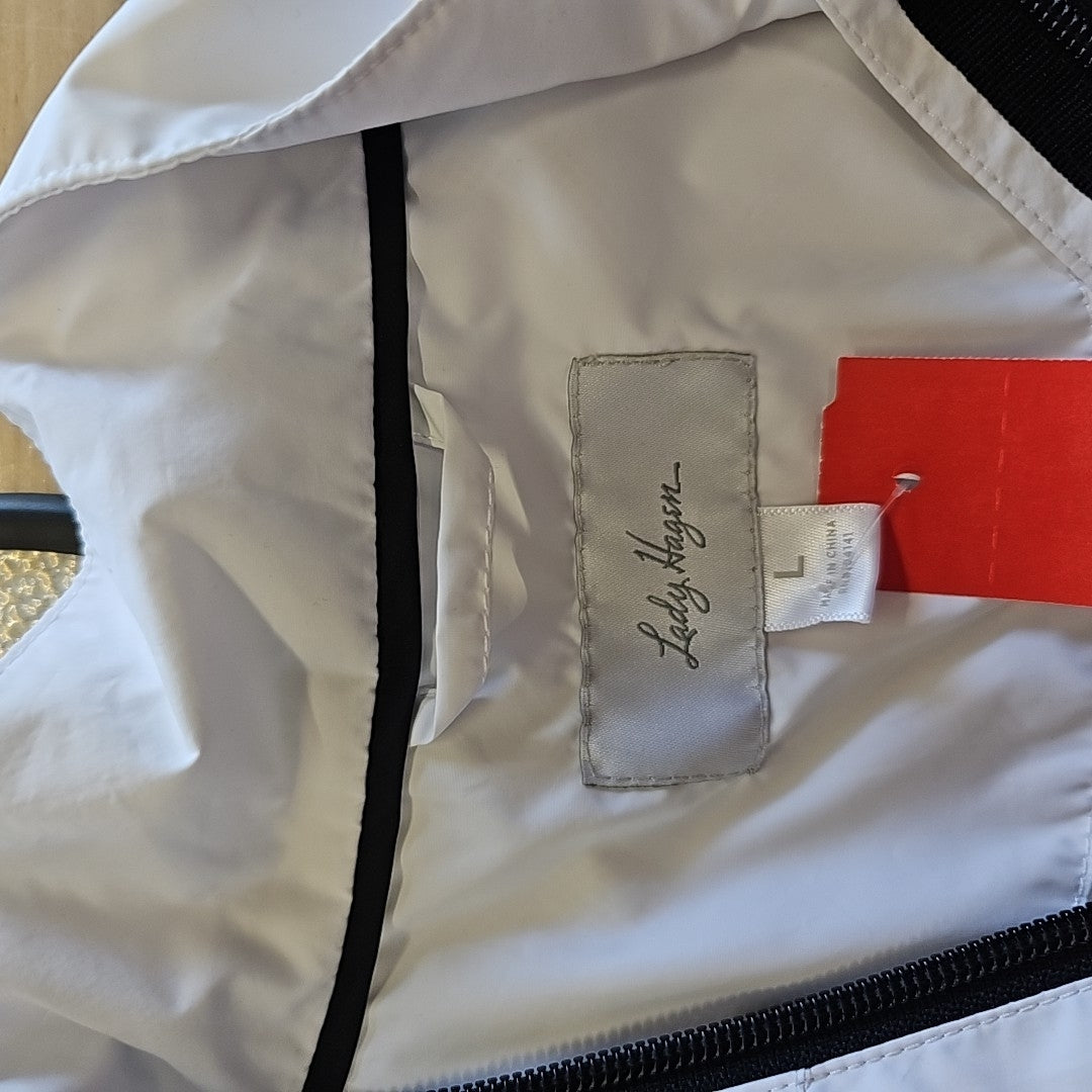 Lady Hagen Size L White Preloved Vest
