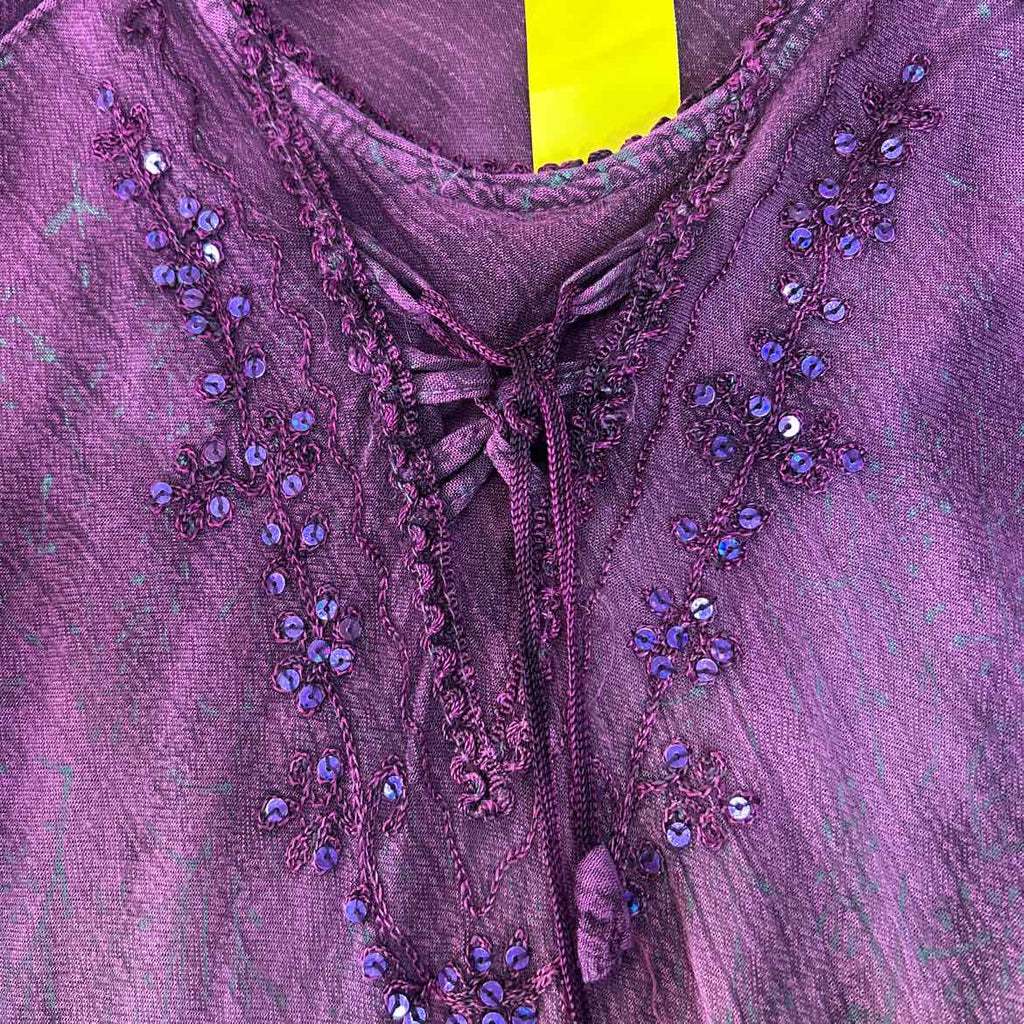 Advance apparel Size PL Purple Preloved Tunic