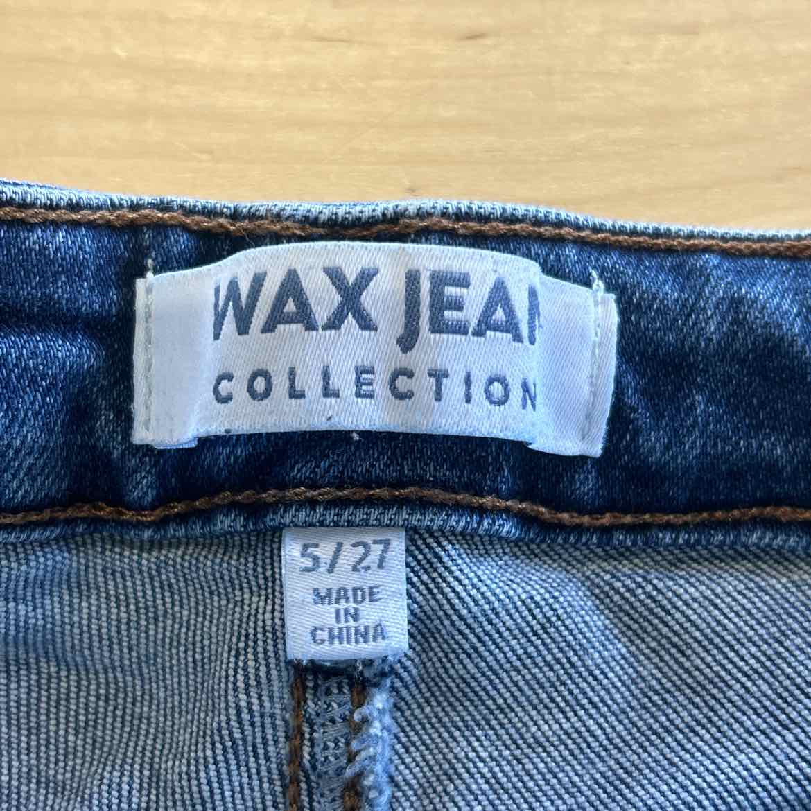 Wax Jean Size 5 Blue Denim Preloved Jeans