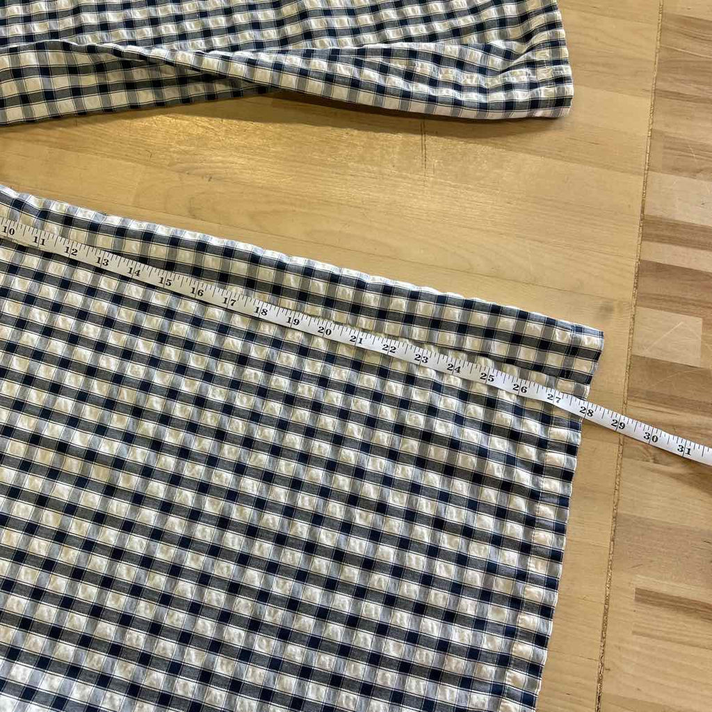Sincerely Jules Size XL White & Blue Preloved Lounge