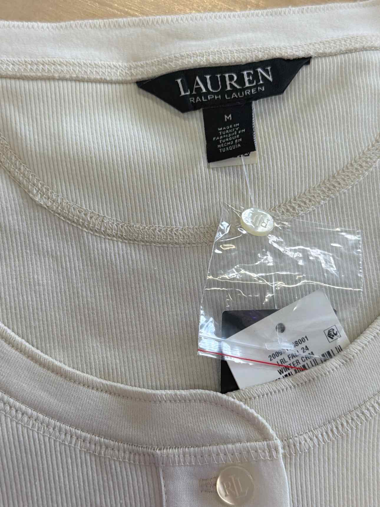 Ralph Lauren Size M Cream Longsleeve