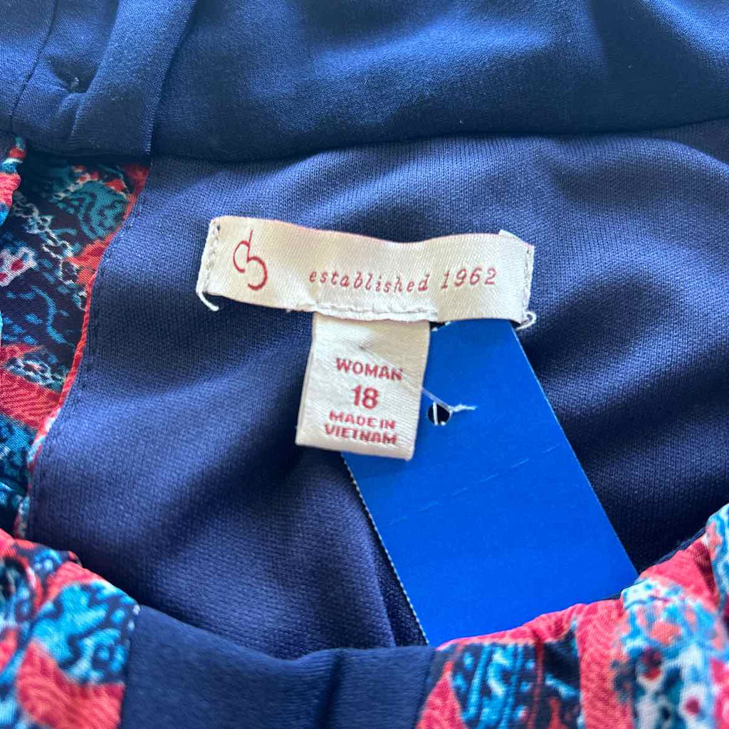Est 1962 Size 18 Red Dress
