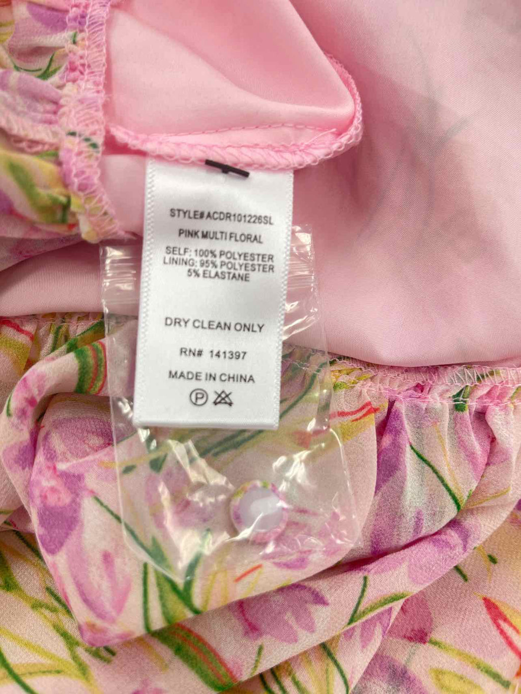 astr Size L Pink New Dress