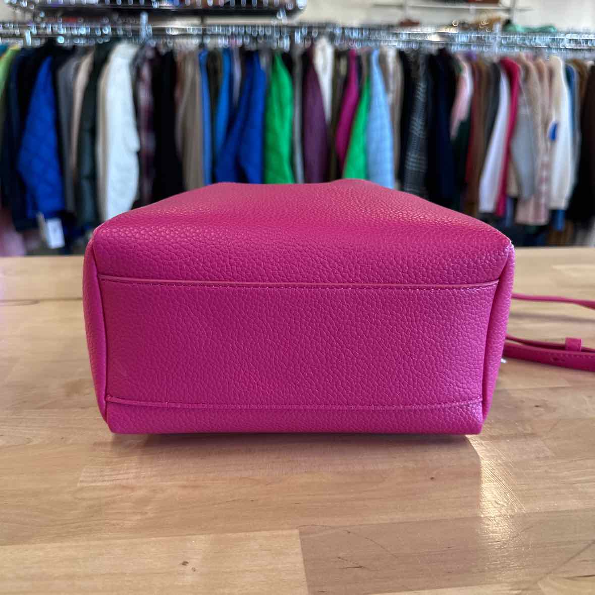 DKNY Willa Mini Satchel Bag Festive Pink
