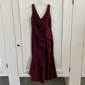 Betsy Adam Size 14P Burgandy Preloved Dress