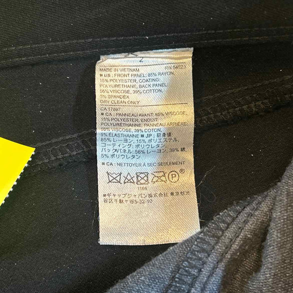 Banana Republic Size 2 Black Preloved Pants
