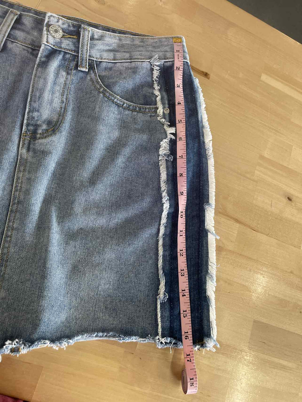 Chelsea & Violet Size S Denim Preloved Skirt