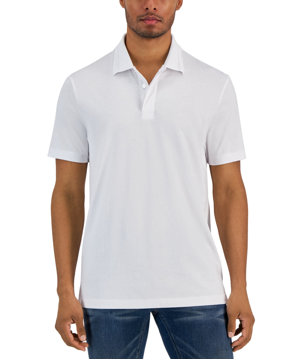 Alfani Men's Regular-Fit Mercerized Polo Shirt
