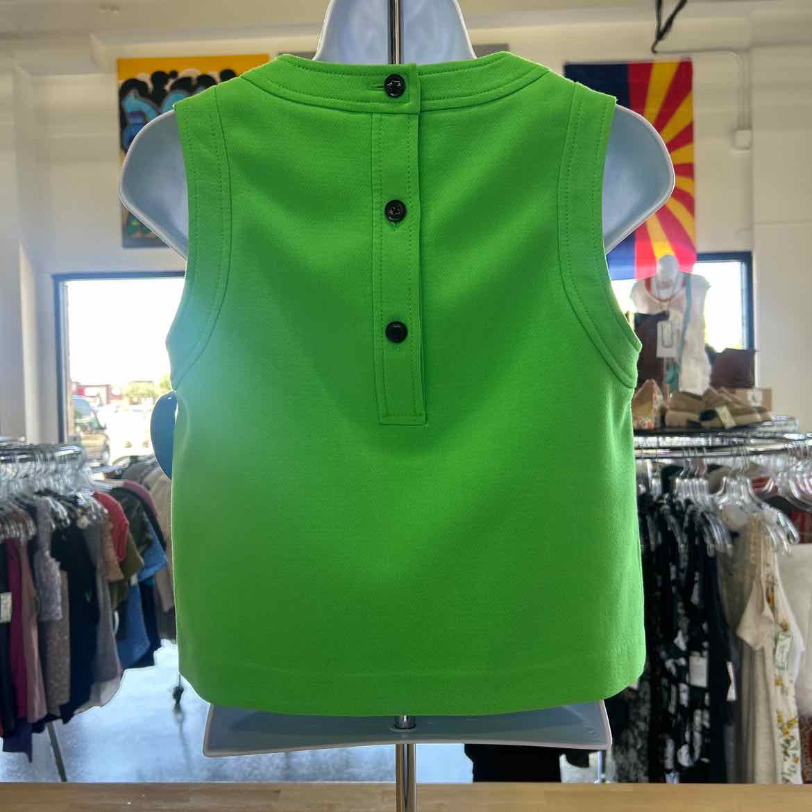 Banana Republic Size XS Green Preloved Tank