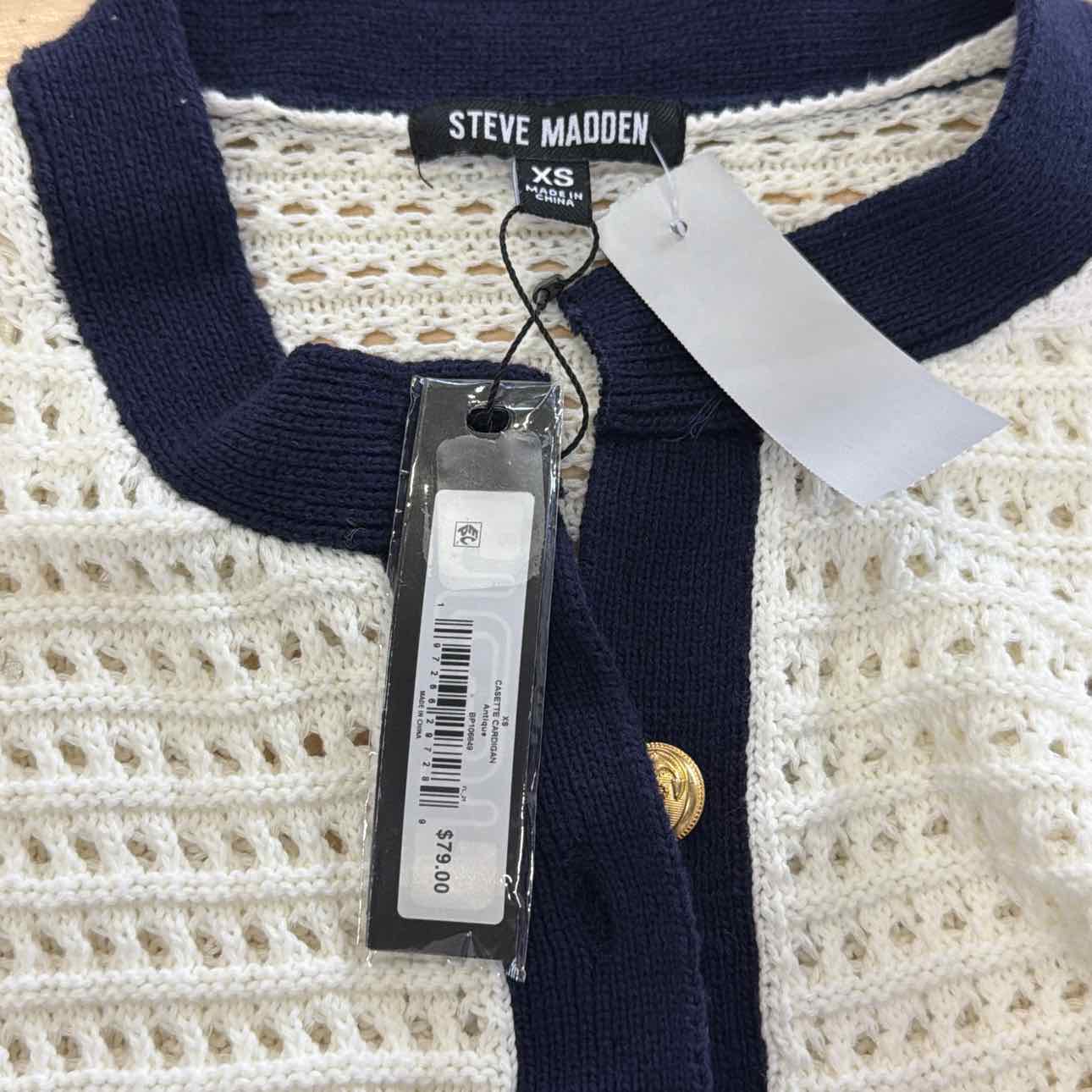 Steve Madden Casette Cardigan Sweater