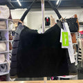 Sam Edelman Jette Large Zippered Hobo Bag Black