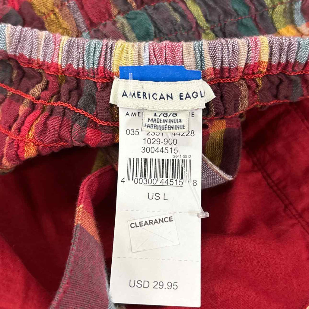 American Eagle Size L Multi - Fall Tank
