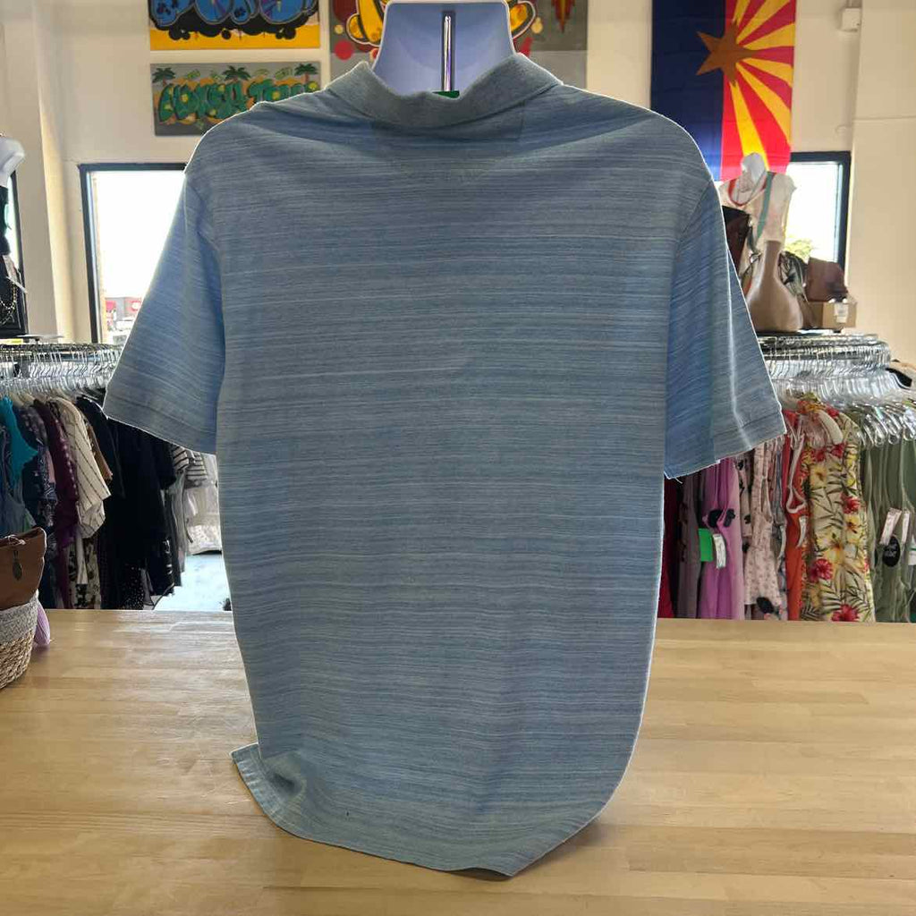 Cremieux Size L Blue Preloved MENS Polo