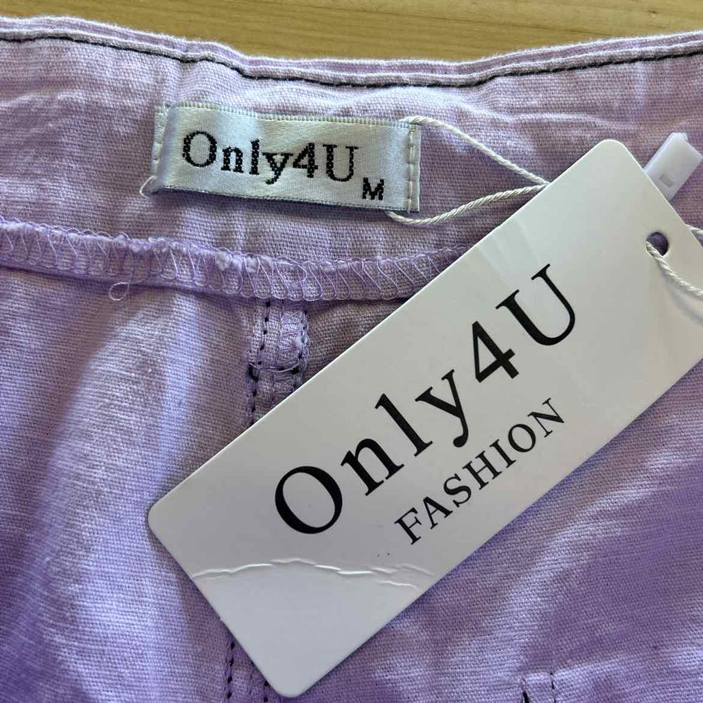 only4u Size M Lavender New Pants