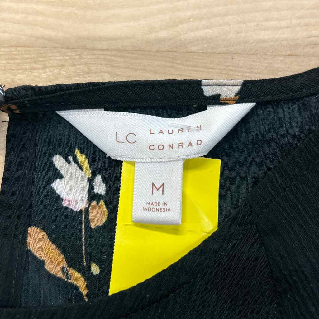 Lauren Conrad Size M Black Blouse