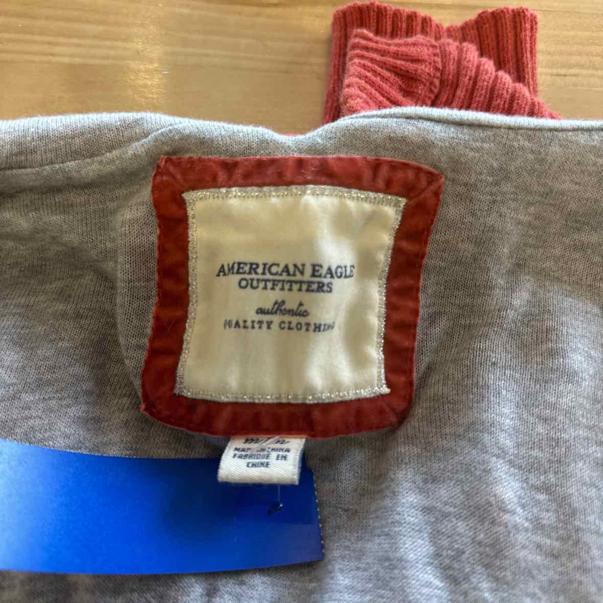American Eagle Size M Orange Jacket