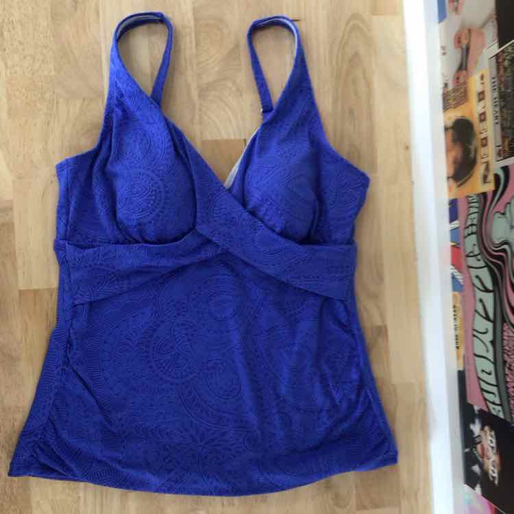 Swim Solutions Womens Shirred Tankini Swim