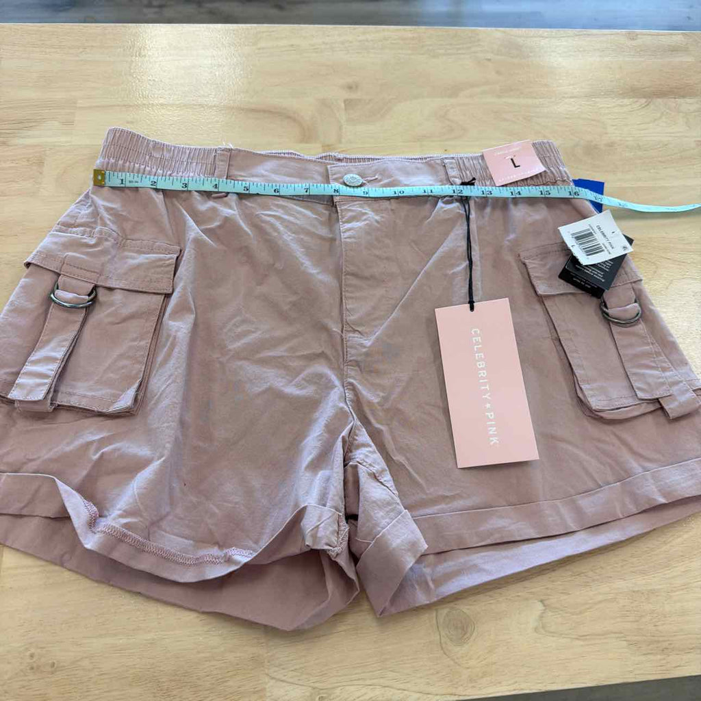 Celebrity pink Women Size L Pink New Shorts